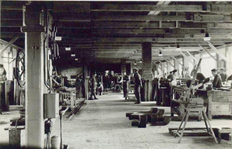 Prisoner workshop at Neuengamme